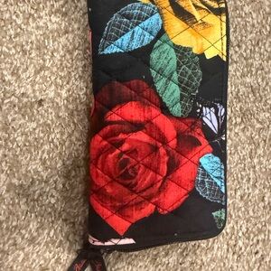 Vera Bradley Black Polka Dot Wallet